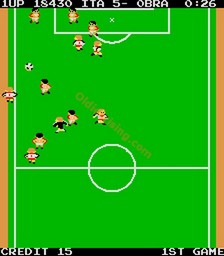 une photo d'Ã©cran de Exciting Soccer sur Arcade